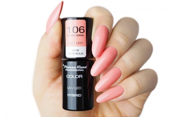 HYBRID COLOURED POLISH 106 LIVING CORAL