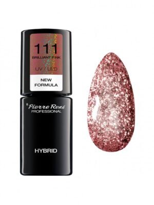 HYBRID COLOURED POLISH 111 BRILLIANT PINK