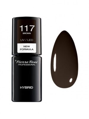 HYBRID COLOURED POLISH 117 BROWN