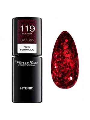 HYBRID COLOURED POLISH 119 GLAMMY