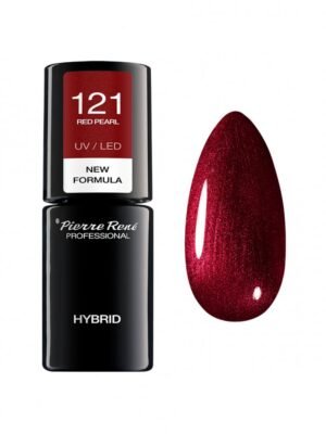 HYBRID COLOURED POLISH NEW 121 RED PEARL