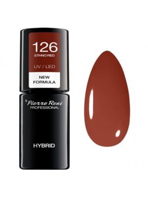 HYBRID COLOURED POLISH 126 ETHNO RED