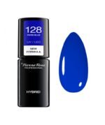HYBRID COLOURED POLISH 128 PARIS BLUE