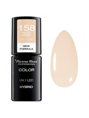 HYBRID COLOURED POLISH 158 PEACH SORBET