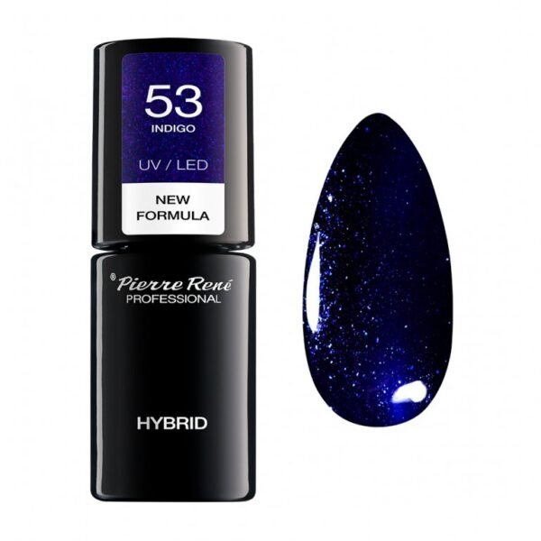 HYBRID COLOURED POLISH 53 INDIGO