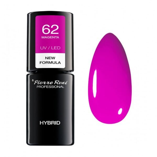 HYBRID COLOURED POLISH 62 MAGENTA