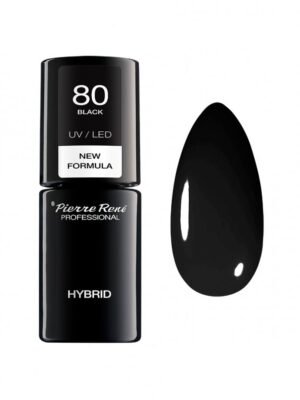 HYBRID COLOURED POLISH 80 BLACK