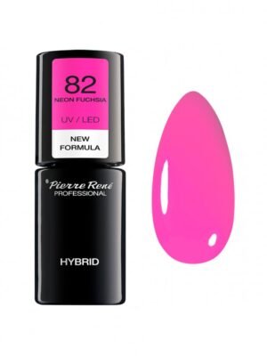 HYBRID COLOURED POLISH 82 NEON FUCHSIA