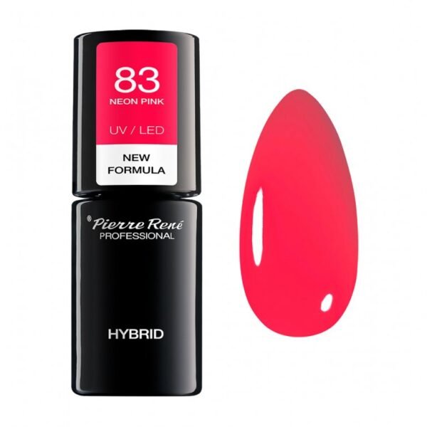 HYBRID COLOURED POLISH 83 NEON PINK