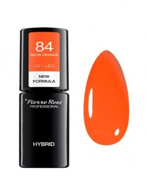 HYBRID COLOURED POLISH 84 NEON ORANGE