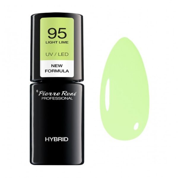 HYBRID COLOURED POLISH 95 LIGHT LIME