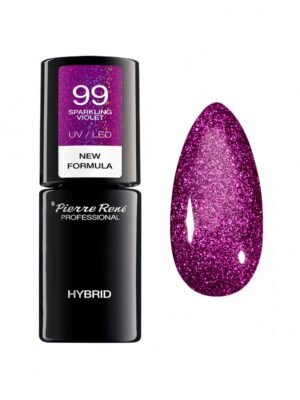 HYBRID COLOURED POLISH 99 SPARKLING VIOLET