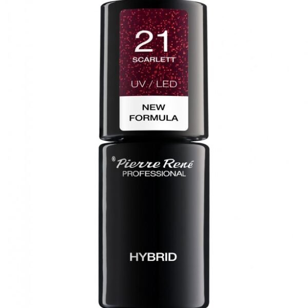 HYBRID COLOURED POLISH 21 SCARLETT