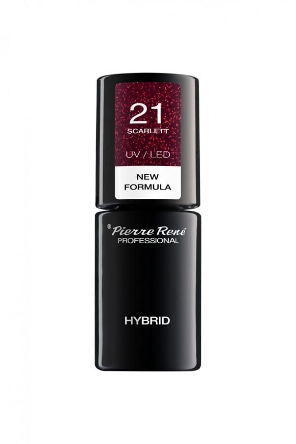HYBRID COLOURED POLISH 21 SCARLETT