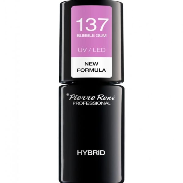 HYBRID COLOURED POLISH 137 BUBBLE GUM