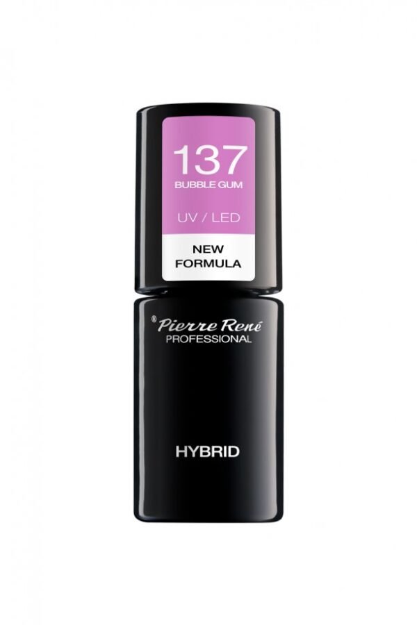 HYBRID COLOURED POLISH 137 BUBBLE GUM