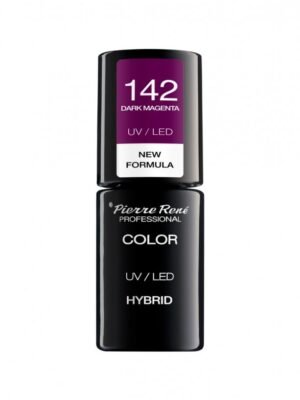 HYBRID COLOURED POLISH 142 DARK MAGENTA