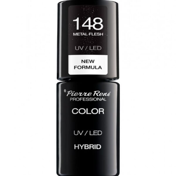 HYBRID COLOURED POLISH 148 METAL FLESH