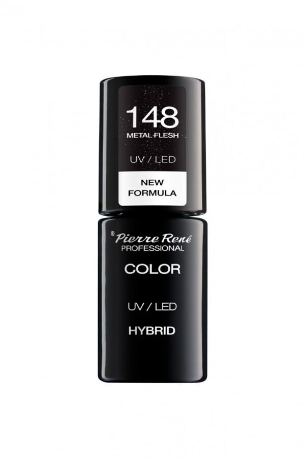 HYBRID COLOURED POLISH 148 METAL FLESH