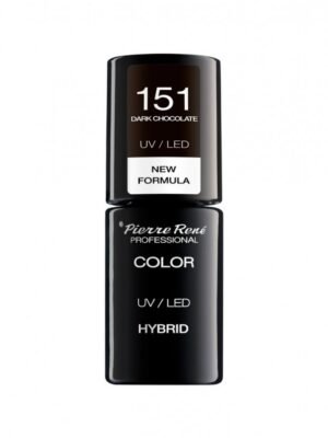 HYBRID COLOURED POLISH 151 DARK CHOCOLATE