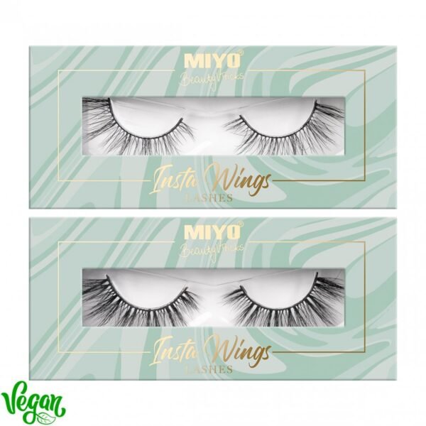 MIYO X BEAUTYVTRICKS INSTA WINGS LASHES SET