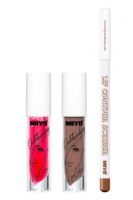 MIYOLICIOUS SMOOCH LIP TRIO NO. 02 PECAN